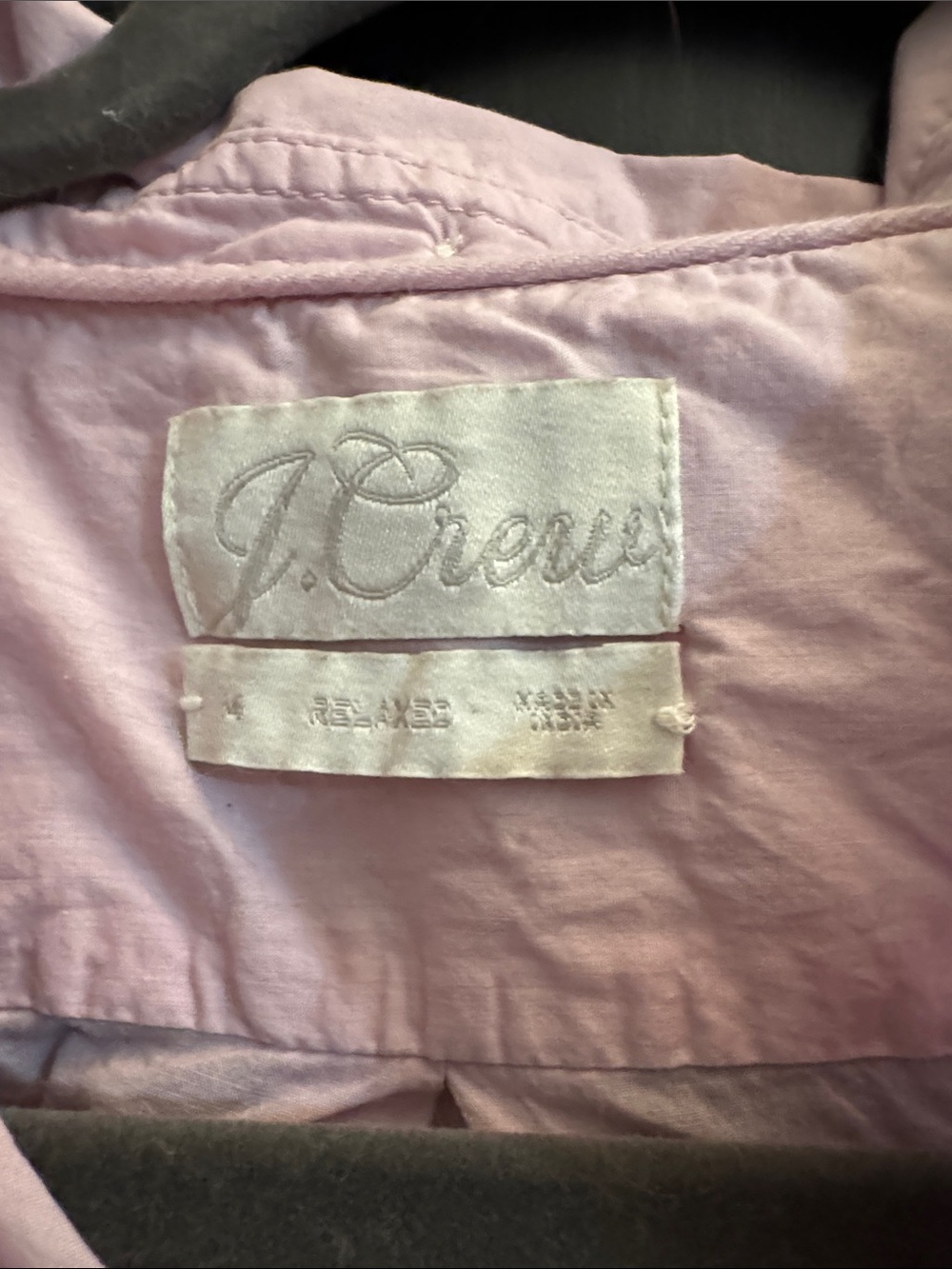 LOFT Pale Pink Men's Button-Down Shirt - Picture 2 of 2